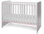 Lorelli Sweet Dream kiságy 60x120 - White Orchid Orchid Pink