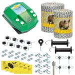 AgroElectro Pachet gard electric complet 1500 m, 4, 5 Joule, pentru animale sălbatice : : 1500 m