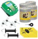 AgroElectro Pachet de bază gard electric 4000 m, 7, 2 Joule, pentru animale sălbatice : : 4000 m