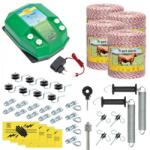 AgroElectro Pachet gard electric complet 4000 m, 7, 2 Joule, 230 V, pentru animale domestice : : 4000 m