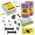 AgroElectro Pachet de bază gard electric 2000 m, 4, 1 Joule, 230 V, pentru animale domestice : : 2000 m