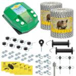 AgroElectro Pachet gard electric complet 2000 m, 4, 5 Joule, pentru animale sălbatice : : 2000 m