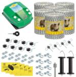 AgroElectro Pachet gard electric complet 6000 m, 7, 2 Joule, pentru animale sălbatice : : 6000 m
