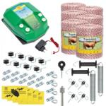 AgroElectro Pachet gard electric complet 6000 m, 7, 2 Joule, 230 V, pentru animale domestice : : 6000 m