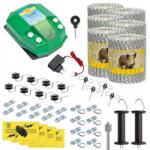 AgroElectro Pachet gard electric complet 6000 m, 7, 2 Joule, 230 V, pentru animale sălbatice : : 6000 m