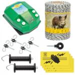 AgroElectro Pachet de bază gard electric 500 m, 3, 2 Joule, pentru animale sălbatice : : 500 m