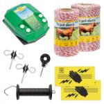 AgroElectro Pachet de bază gard electric 750 m, 3, 2 Joule, pentru animale domestice : : 750 m