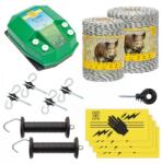 AgroElectro Pachet de bază gard electric 1500 m, 4, 5 Joule, pentru animale sălbatice : : 1500 m