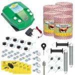 AgroElectro Pachet gard electric complet 5000 m, 7, 2 Joule, 230 V, pentru animale domestice : : 5000 m
