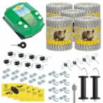 AgroElectro Pachet gard electric complet 5000 m, 7, 2 Joule, pentru animale sălbatice : : 5000 m
