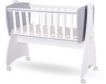 Lorelli First Dreams ringatható bölcső 105x55 - White / Stone Grey New