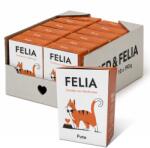 Fred & Felia FELIA párolt pulykahús menü édesburgonyával - teljes értékű nedves eledel felnőtt macskáknak, 10 x 190 g (1506)