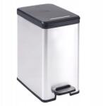 Keter Slim Bin 25L szemetes, ezüst (213300)