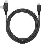 Native Union Belt Cable Duo Pro (USB-C - USB-C, Lightning) 2, 4m, 240w, cosmos (BELT-PROCCL-COS-NP)