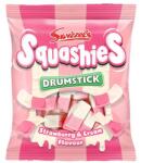 Swizzels Squashies habcukorka eper- és tejszín ízű, 120 g (27615)