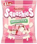 Swizzels Squashies habcukorka málna- és tejszín ízű, 120 g PM (27623)