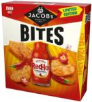 Jacob Jacob's Bites búzakeksz Frank's RedHot szósz ízesítéssel 125 g (26691)