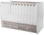 Lorelli Matrix kiságy 60x120 - White Artwood 2Box