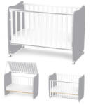 Lorelli Stars ringatható kiságy 60x120 - White / Stone Gray