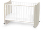 Lorelli Stars ringatható kiságy 60x120 - White / Light oak