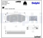 DELPHI Set placute frana DELPHI LP1790LC (LP1790LC)