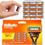 Gillette Eredeti Cserélhető Pengés Ollóbetétek Gillette Fusion 5 x12 Borotvához (GILLETTE FUSION5 OSTRZA 12 SZTUK)