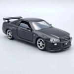 Tayumo Nissan GT-R34 V-Spec II fekete - 1: 32 fém játékautó és modellautó | Tayumo (32115010)