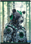 Lastva Füzet, LASTVA Robot Animals-M, A4, 52 lapos, vonalas (FLRAMA452V)