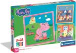Clementoni - Puzzle 3x48 Peppa Pig - 40 - 99 piese Puzzle