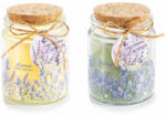 Decorer Set 2 lumanari parfumate aroma Lavanda Ø 7 cm x 9 H (A14.17.84)