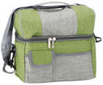AdTrend Geanta frigorifica textil gri verde 27 x 17 x 24 cm (75693A)