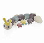 BabyJem Protectie laterala multifunctionala cu jucarii din plus BabyJem Caterpilar (Culoare: Verde) - drool