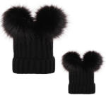 drool Set caciuli mama copil Drool (Culoare: Negru)