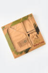 BabyCosy Set de 10 piese pentru nou nascut - 100% bumbac organic - Mustar, BabyCosy