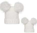 drool Set caciuli mama copil Drool (Culoare: Alb)