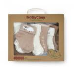 BabyCosy Set 6 perechi ciorapi nou-născut, bej, BabyCosy (Marime: 0-6 Luni)