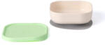 Miniware Bol pentru hrana bebelusi Miniware Snack Bowl, 100% din materiale naturale biodegradabile, Vanilla/Key Lime Castron