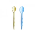 BabyJem Set 2 lingurite pentru copii BabyJem (Culoare: Bleu) Set pentru masa bebelusi