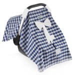 BabyJem Protectie soare pentru scaun auto 0-13 kg (Culoare: Indigo)