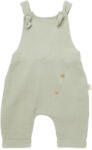 BabyCosy Salopeta de vara cu pantaloni lungi din muselina, BabyCosy, 100% bumbac organic, verde (Marime: 6-9 luni)