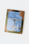 BabyCosy Set de 10 piese pentru nou nascut - 100% bumbac organic - Bleu, BabyCosy