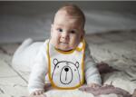 BabyJem Baveta din bumbac BabyJem (Culoare: Rosu) Bavata
