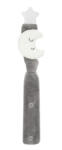 BabyJem Lant pentru suzeta din material textil cu steluta BabyJem (Culoare: Gri) - drool