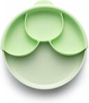 Miniware Set diversificare hrana bebelusi Miniware Healthy Meal, 100% din materiale naturale biodegradabile, 3 piese, Keylime Set pentru masa bebelusi