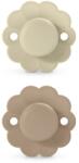 Suavinex Set 2 suzete fiziologice 0-6 luni, caramel Wonderland Butterfly Suavinex