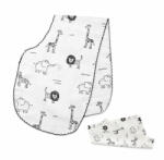 BabyJem Set prosopel BabyJem pentru alaptare din muselina (Model: Zoo)