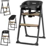 Neno Sapori Black - scaun de hrănire multifuncțional 4 în 1 (seria Neno Premium) Scaun de masa bebelusi, inaltator