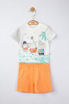 Tongs baby Set tricou de vara cu pantalonasi pentru bebelusi Swim, Tongs baby (Marime: 18-24 Luni, Culoare: Somon)
