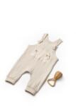 BabyCosy Salopeta cu bretele TeddyBear, BabyCosy, 100% bumbac organic (Marime: 3-6 Luni)