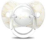 Suavinex Suzetă fiziologică SX Pro din silicon 0-6 luni Bej Gold Premium